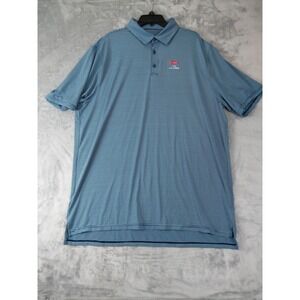 LACC 123rd U.S. Open Los Angeles Country Club Striped Stretch Golf Polo 2XL